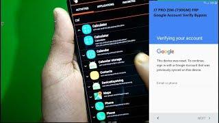 J7 PRO J730GM (FRP) Google Account Bypass