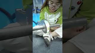All-position automated stainless steel pipe welding equipment.