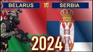 Беларусь vs Сербия  Армия 2024 Сравнение военной мощи