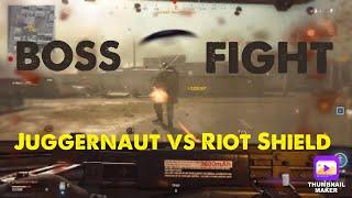 Riot Shield vs Juggernaut in Warzone Solos