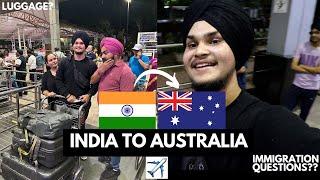 INDIA  TO AUSTRALIA  Full Journey️ | International Students | Sydney | July 2023 Intake