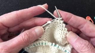 German Short Rows Heel AKA Boomerang, Jo Jo, Yo Yo Heel