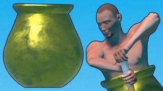 Getting Over It - СЕКРЕТ ЗОЛОТОГО ГОРШКА [#7] - Игра - Прохождение