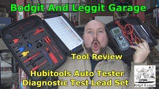 Hubitools Auto Tester/Diagnostic Test Lead Set Tool Review Bodgit And Leggit Garage