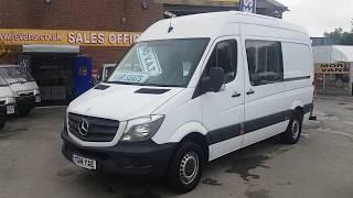 Mercedes Benz sprinter kombi crewvan