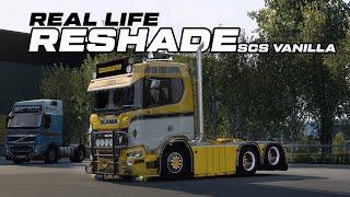 TM Real Life Reshade for ETS2 Vanilla | Enhance Your Euro Truck Simulator 2 Graphics!