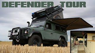 Ultimate DIY Land Rover Defender Overlander Room Tour