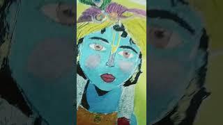 Krishan ji drawing #shorts #trending #today  #new #art #viral #video