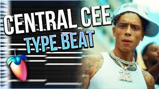 How To Make A VIRAL Central Cee UK Drill Type Beat | FL Studio 20 Tutorial