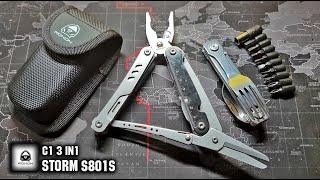 Лучше чем Leatherman?/Мультитул Roxon STORM S801S/Набор полевых столовых приборов Roxon C1 3 in1