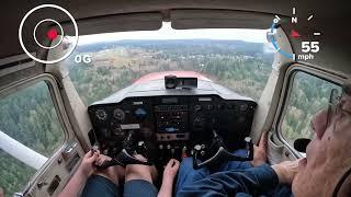 Cessna 150 Auburn to Port Townsend