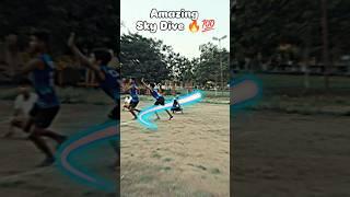 Amazing Sky Dive  kho kho brilliant skills  KHO KHO best Skills  watch for end #coolvideo