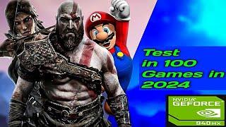 Nvidia GeForce 940Mx  TOP 100 Games Test in 2024 part 1  #940mx