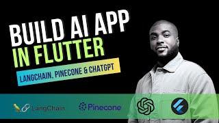 Build PDF.ai Clone with Flutter, Pinecone, Langchain and ChatGPT - Full Flutter Course