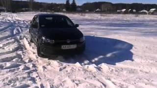 Polo Sedan на снегу !!!!!!!