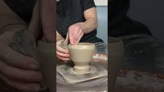 throwing a small angular cup/mug