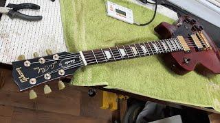 Gibson Les Paul Studio 2008г. Отстройка, мелкий ремонт.