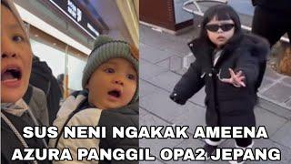 LUCU GEMES AZURA PANGGIL OPPA2 JEPANG SUS NENI NGAKAK