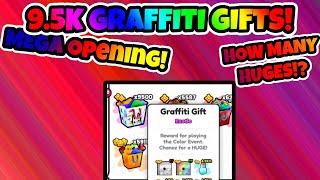 I Opened 9.5K GRAFFITI GIFTS In Pet Simulator 99! | Can We Profit?! | Roblox