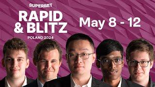 Superbet Rapid & Blitz Poland 2024: Day 4 | #GrandChessTour