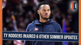 Ty Rodgers injured & other takeaways from Brad Underwood's summer update | Illini Inquirer Podcast