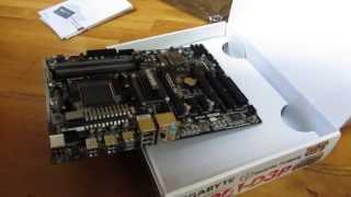 Gigabyte Motherboard Unboxing 970A-D3P