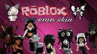 Делаю скин эмо в адопт ми/emo skin roblox