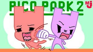 ЭТА ИГРА СВОДИТ НАС С УМА - PICO PARK 2 на Nintendo Switch