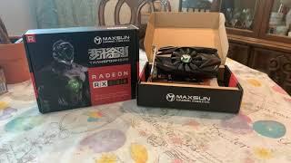 MAXSUN AMD Radeon RX 550 4GB GDDR5 ITX Computer PC Gaming Video Graphics Card GPU 128-Bit DirectX 12