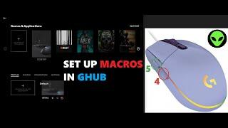 How to setup Rust macros on Logitech Ghub