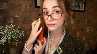 ASMR Roleplay | Teacher Grades Your Paper (Gum Chewing, Typing, Inaudible Whispers, Writing, Sassy)