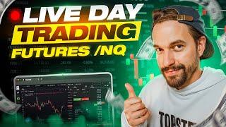 LIVE Day Trading Futures /NQ Funded
