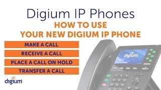 Digium IP Phones Training | 02 How to Use Your New Digium IP Phone | D6X series