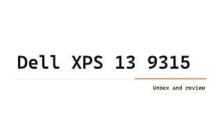 Bensontek Reviews — XPS 13 9513
