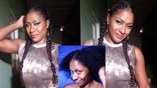 Easy Braided Hairstyle (Crochet Method)| Supreme X Pre-Stretched Hair| CHEV B INSPIRED