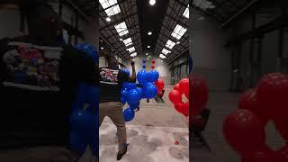 Balloon Pop Racing Vs @ChrisHemsworth & Brian Tyree Henry  