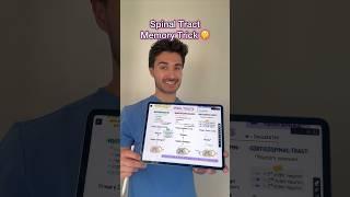 Spinal tract memory hack from my Neurology guide! #medschool #medstudent #usmle #usmlestep1 #step1