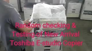 Unpacking of Toshiba E-studio 255 / 355 / 455 digital multifunction copier by Copieronline