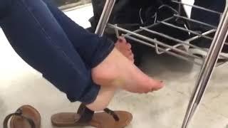 Candid feet FULL videos  www.feethuntershoeplay.com