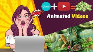 How to make animated videos by using Canva