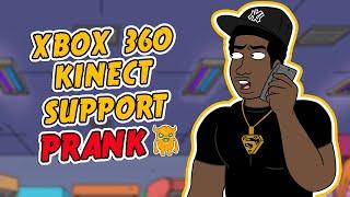 Crazy Xbox 360 Kinect Support Prank - OwnagePranks
