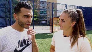 LIEKE MARTENS - FC BARCELONA - Skills & Interview  Turn on subtitles!