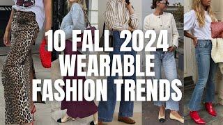 2024 WEARABLE FALL FASHION TRENDS | 10 Wearable Fall 2024 Fashion Trends | Affordable by Amanda