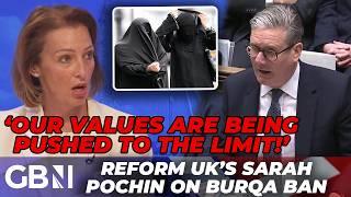 Reform's Sarah Pochin SLAMS Keir Starmer 'DODGING' Burqa Question at PMQs - 'These Are Our Values!'