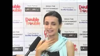 Sanaya Irani at the premier of Double Trouble