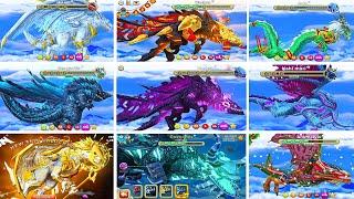 All DRAGONS in Hungry Dragon (New Update 2024) Unlock All Dragons