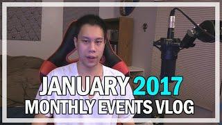 JANUARY 2017 New Year Events Update Vlog @Jonlaw98