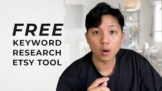 FREE Etsy Product Research Tool - How To Do Etsy Product Keyword Research Tutorial