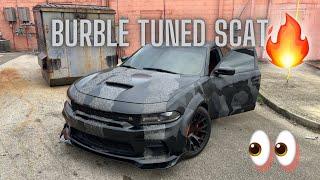 Burble tuning my wide body scat *CRAZY FLAMES*