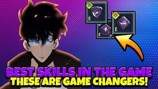 THE BEST SUNG JINWOO SKILLS FOR ANY FIGHT! USE THESE FOR MAX DMG! [Solo Leveling: Arise]